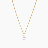 Pear Necklace Gold