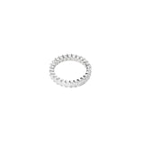 Eternity Baguette Ring Silver