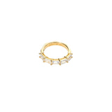 Half Baguette Ring Gold