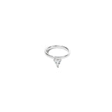 Triangle Ring Silver