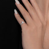 Triangle Ring Silver