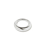 Ellipse Ring Silver