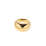 Ellipse Ring Large Gold
