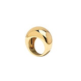 Ellipse Ring Large Gold
