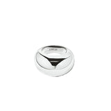 Ellipse Ring Large Silver