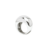 Ellipse Ring Large Silver