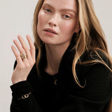 Plain Dualité Ring Gold