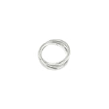 Plain Dualité Ring Silver