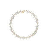 Flower Tennis Bracelet Gold