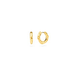 Sole Huggie Hoops Gold