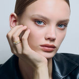 Aperto Pavé Ring Gold