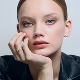 Double Sopra Pavé Ring Gold