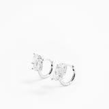 Doppio Pera Huggies Silver