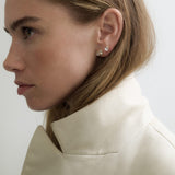 Doppio Pera Studs Gold