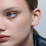 Double Pear Earring Gold