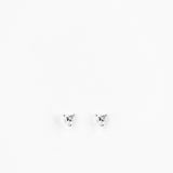 Heart Studs Silver