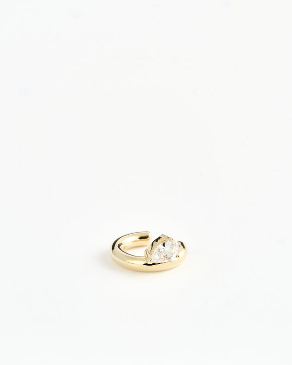 Pear Ear Cuff Gold
