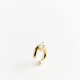 Pear Ear Cuff Gold