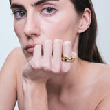 Pendome Introverso Ring Gold