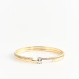 Sospeso Pavé Bracelet Gold