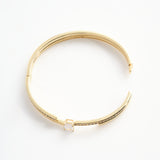 Sospeso Pavé Bracelet Gold