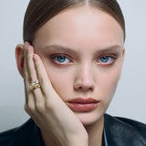 Sopra Emerald Ring Gold