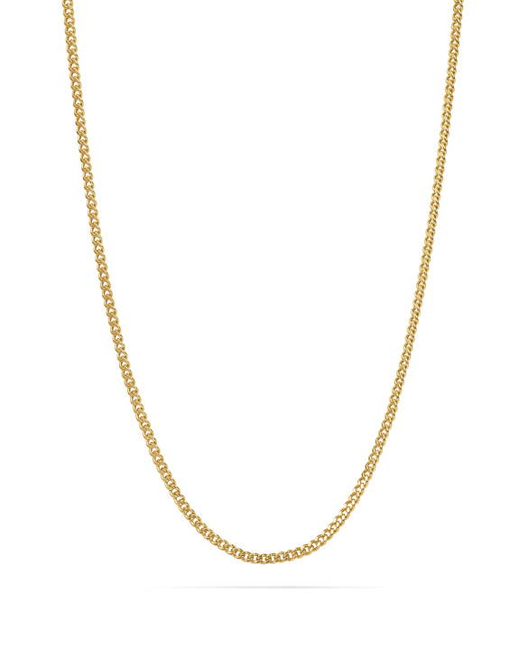 Flat Chain Gold - 47 cm in the group Shop / Necklaces at ANI (ANI-0125-31)
