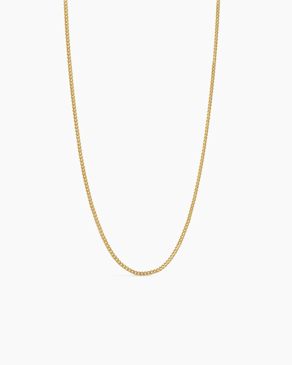 Flat Chain Gold - 47 cm in the group Shop / Necklaces at ANI (ANI-0125-31)