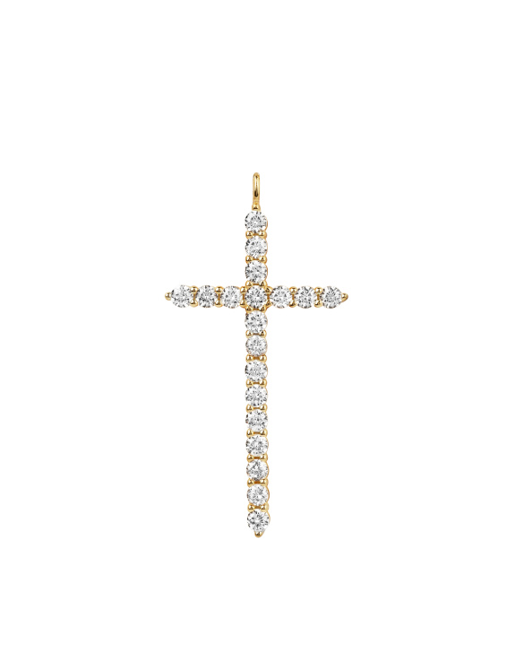 Large Cross Pendant Gold in the group Shop / Necklaces at ANI (ANI-0125-47)