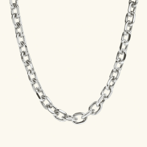 Chain Necklace Large Silver in the group Shop / Necklaces at ANI (ANI-0623-002)