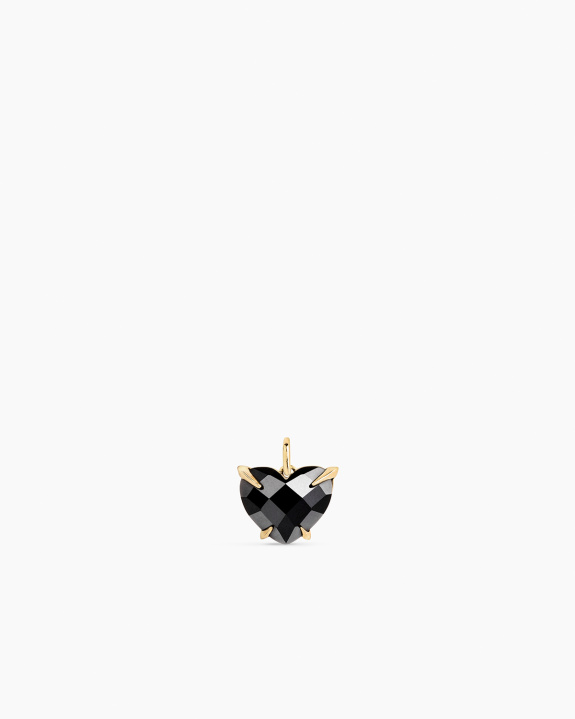 Black Heart Pendant Gold in the group Shop / Necklaces at ANI (ANI-0825-009)