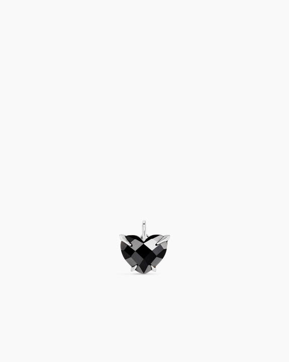 Black Heart Pendant Silver in the group Shop / Necklaces at ANI (ANI-0825-010)