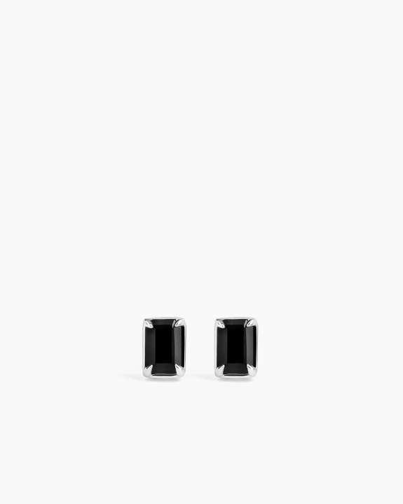 Black Studs Silver in the group Shop / Earrings at ANI (ANI-0825-011)