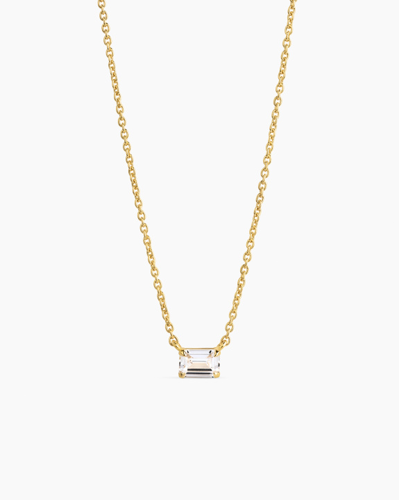 Emerald Necklace Gold in the group Shop / Necklaces at ANI (ANI-0825-021)