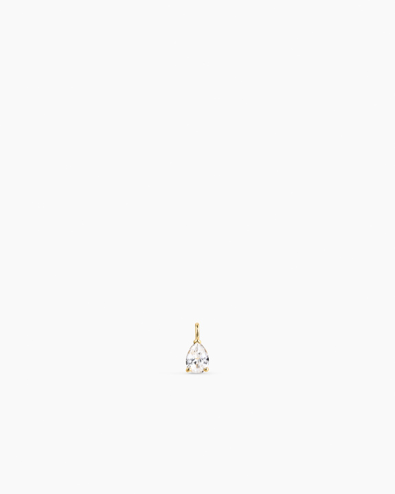 Pear Charm Gold in the group Shop / Necklaces at ANI (ANI-0825-027)