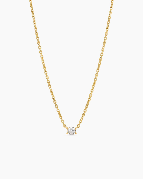 Solitaire Necklace Gold in the group Shop / Necklaces at ANI (ANI-0825-029)