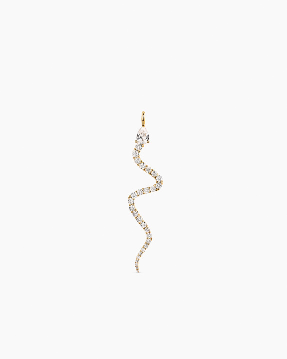 Serpente Pendant Gold in the group Shop / Necklaces at ANI (ANI-0825-047)