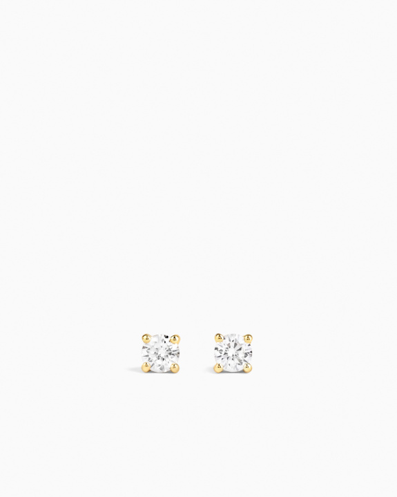 Stud Earrings Gold - 6 mm in the group Shop / Earrings at ANI (ANI-0825-049)