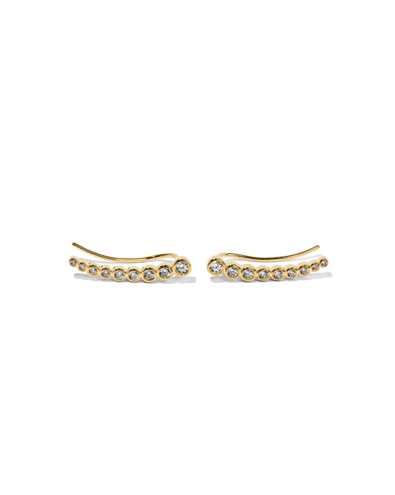 Bezel Crawler Gold in the group Shop / Earrings at ANI (ANI-1024-005)