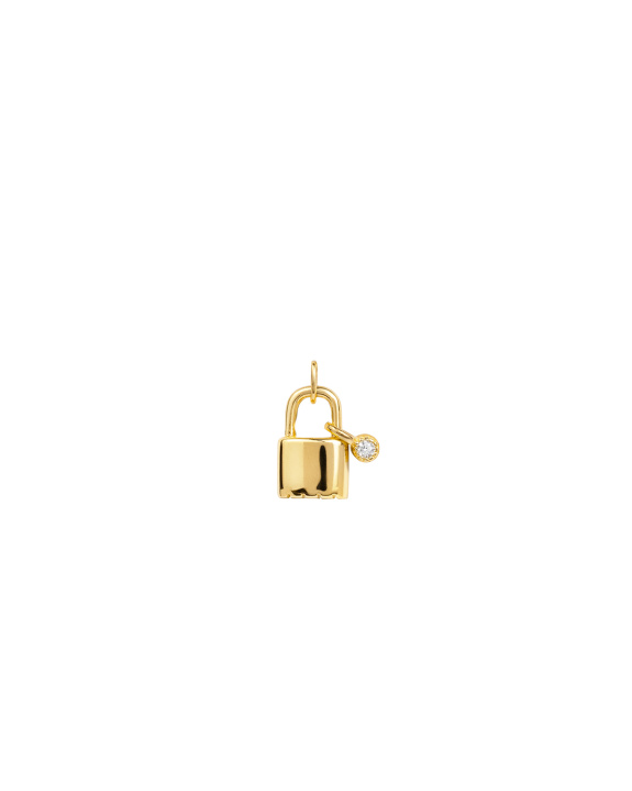 Lock Charm Gold in the group Shop / Necklaces at ANI (ANI-1124-05)