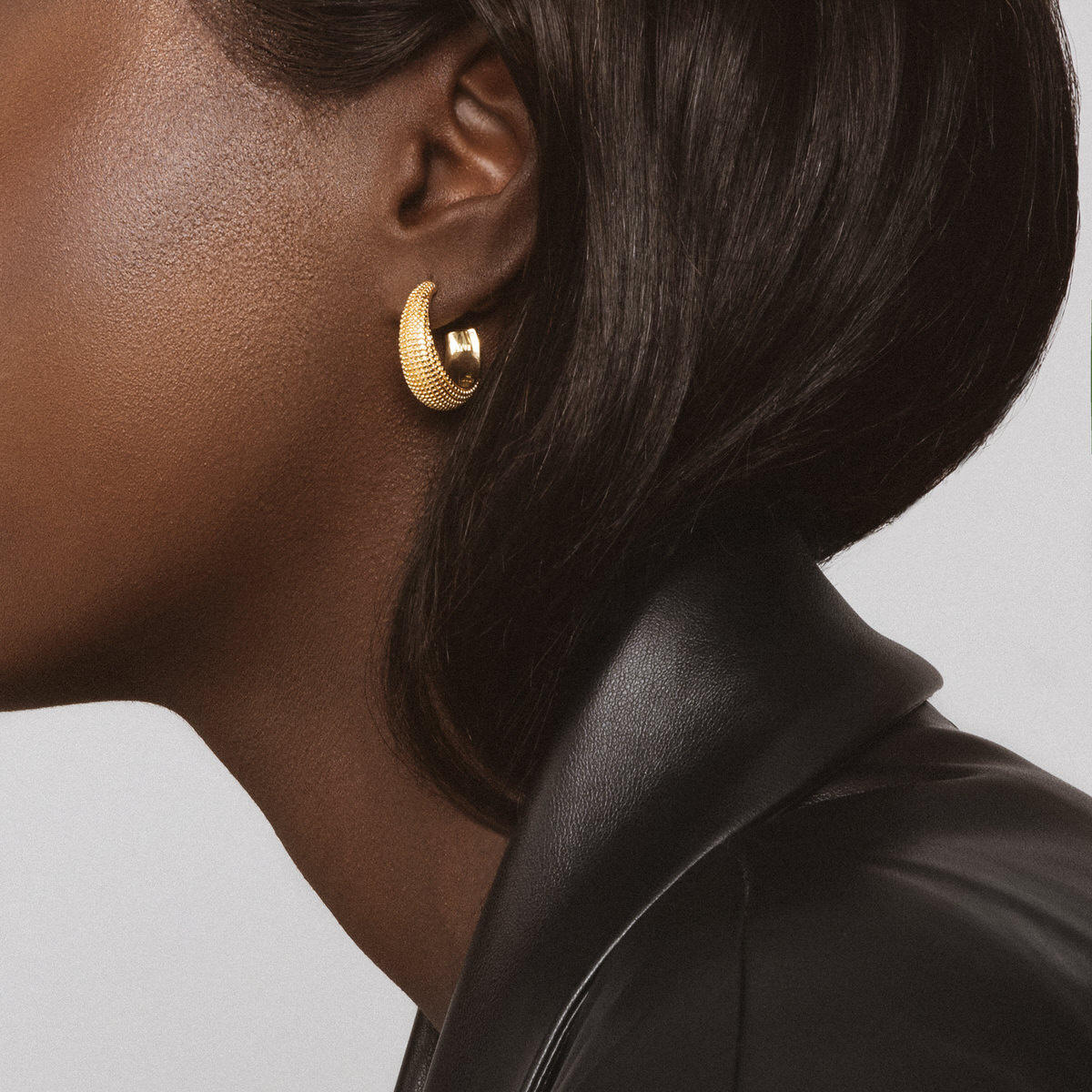 chunky hoops gold