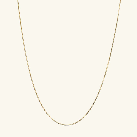 Thin Chain Necklace Gold - 45 cm in the group Shop / Necklaces at ANI (ANI628)