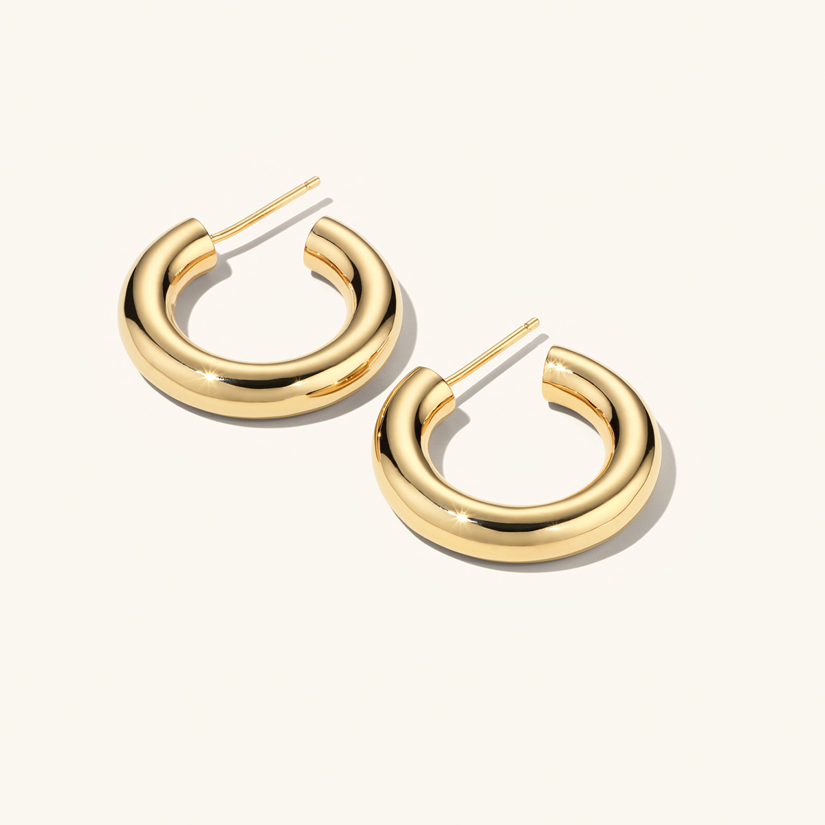 Bold gold deals hoops