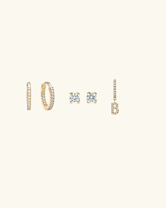 Lovisa Ear Stack Kit - Gold in the group Shop / Earrings at ANI (ANI_SET_004)