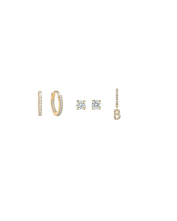 Lovisa Ear Stack Kit - Gold in the group Shop / Earrings at ANI (ANI_SET_004)