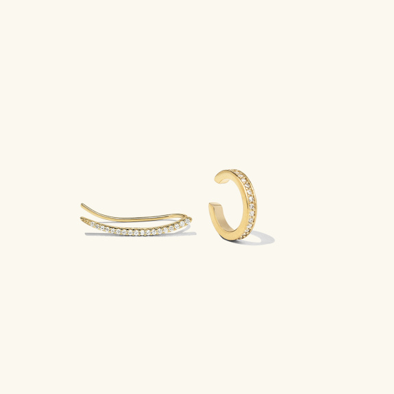 Crawler and Cuff Kit - Gold in the group Shop / Earrings at ANI (ANI_SET_012)