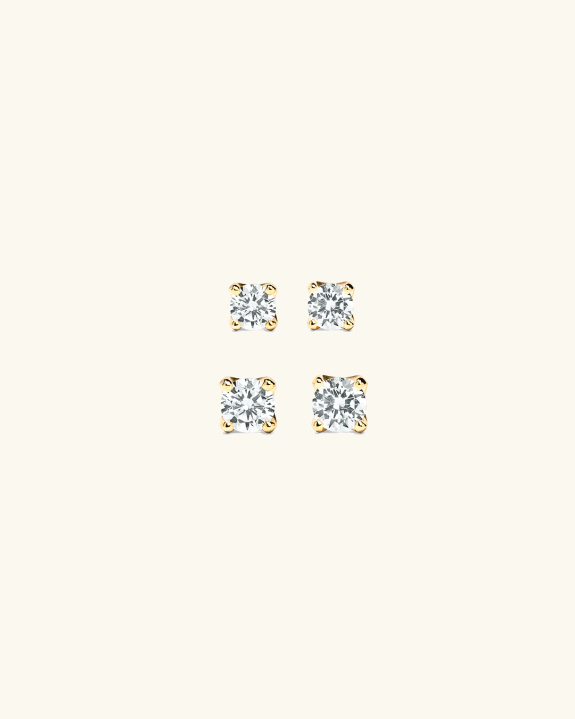 Stud Earrings Kit - Gold in the group Shop / Earrings at ANI (ANI_SET_026)