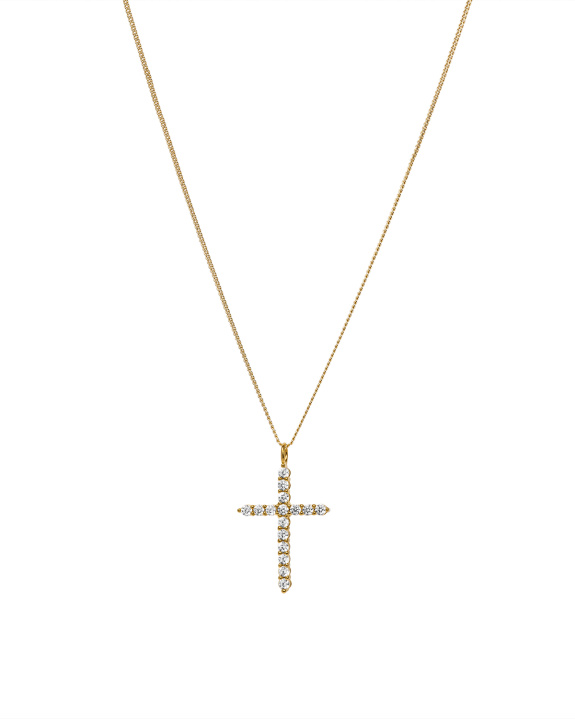 Cross Necklace Kit - Gold in the group Shop / Necklaces at ANI (ANI_SET_042)