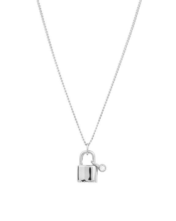 Lock Necklace Silver in the group Shop / Necklaces at ANI (ANI_SET_053)