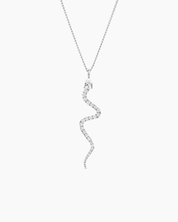 Serpente Necklace Silver in the group Shop / Necklaces at ANI (ANI_SET_085)